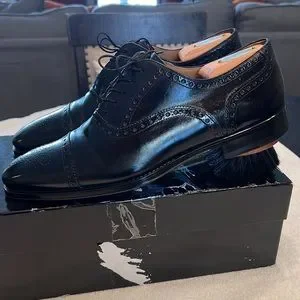 Magnanni | Shoes | Mens Leather Dress Shoes Size 245 M  display picture 3